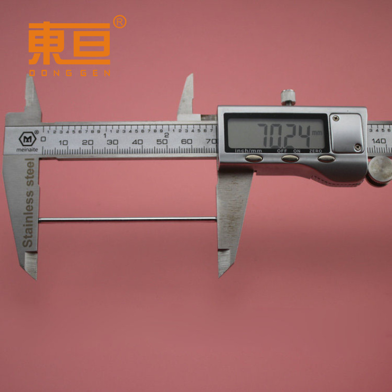 G2.5*70 smooth shaft, iron shaft, hardware shaft, toy accessories, technological building block parts, surface galvanized treatment pic 1