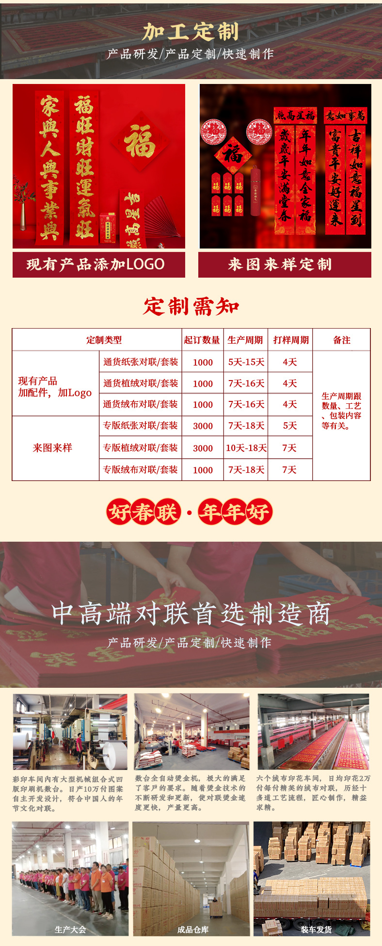 New thickened velvet wedding couplets, wedding decorations for both the man and the woman, come with self-adhesive door couplets pic 9