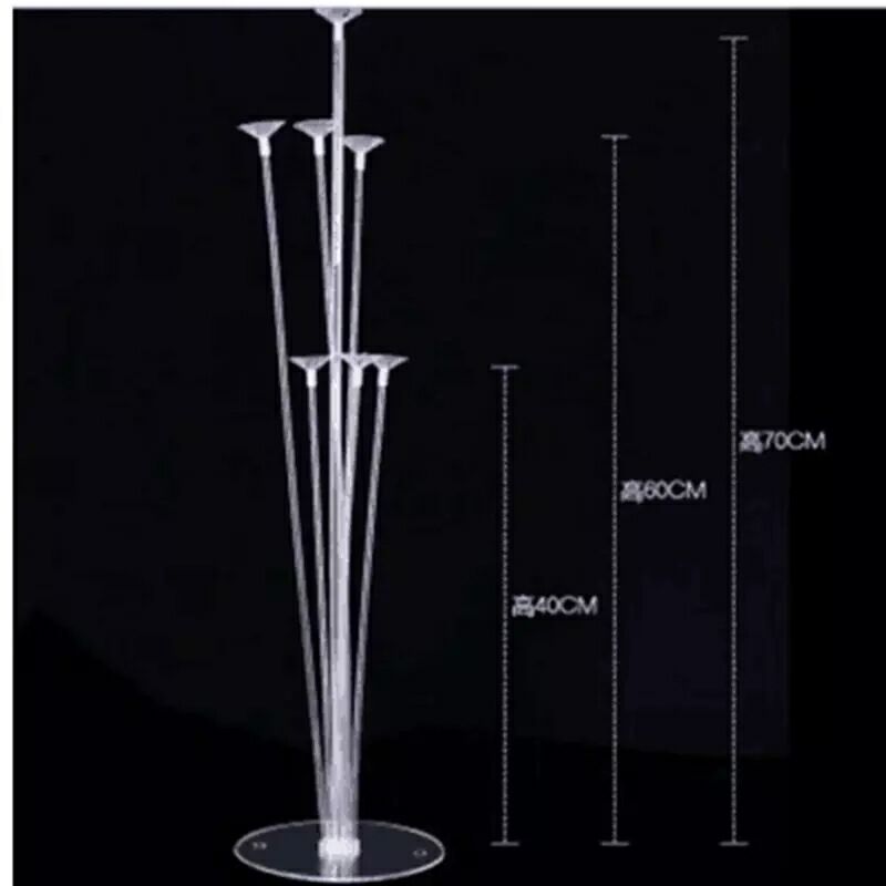 The manufacturer has extended the water-filled brackets for wedding, party and birthday decorations, raised the balloon table and floating columns pic 2