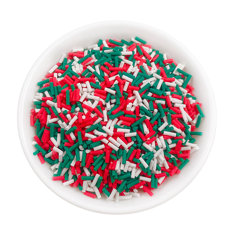 50g artificial soft clay long strip sugar granules packaging, food and play chocolate, handcrafted material, cream glue decorated soft clay granules pic 29