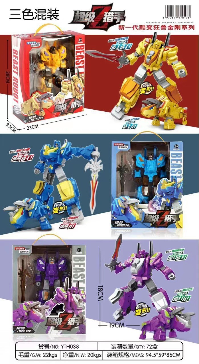 大号变形玩具汽车人擎天黄蜂战神机器人男孩模型机构续费礼包批发详情12