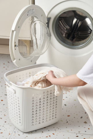New style dirty clothes basket, dirty clothes storage, household dirty clothes basket, bathroom, change and wash clothes storage basket, laundry basket pic 3