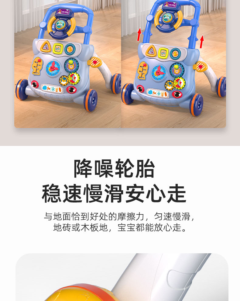 跨境热销婴儿学步车玩具儿童音乐滑行宝宝防侧翻多功能手推助步车详情7