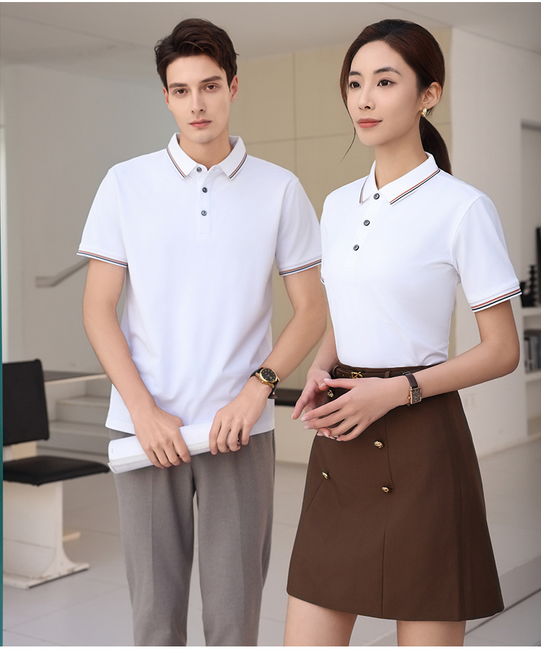 夏薄款速干翻领polo衫定制文化广告衫 团队短袖工作版服印字绣图详情20
