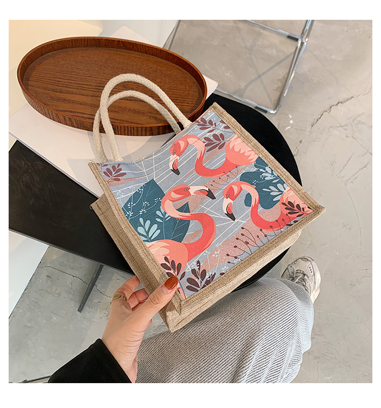 国潮少女帆布包女ins风单肩包风2020新款潮民族风复古麻布手提袋详情23