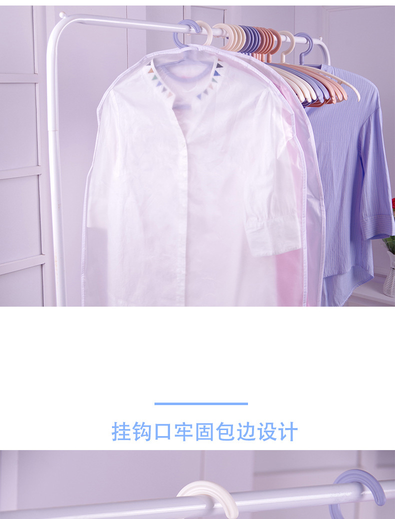 Clothing storage dust covers, waterproof and dustproof bags for clothes, coat hanging bags, suit covers, clothing storage bags manufacturer wholesale pic 21