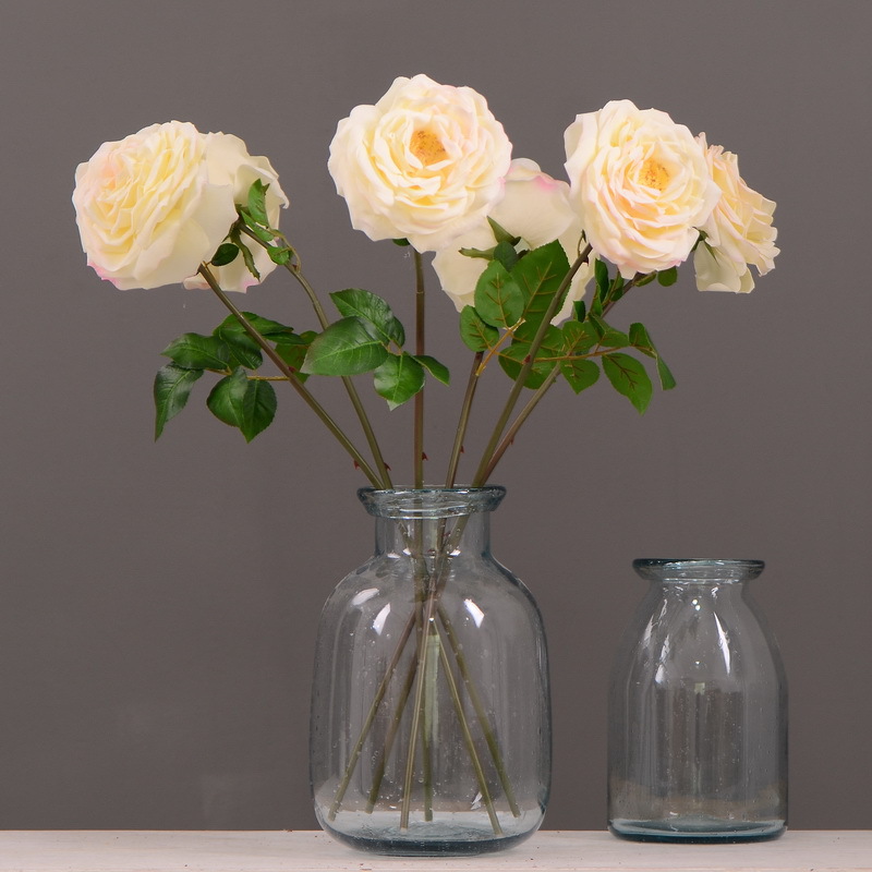 Dongli Flower Industry, the source factory, wholesals high-end artificial flowers, anti-real flowers, living room decoration, life-sized royal roses, and light luxury home floral art ornaments pic 1