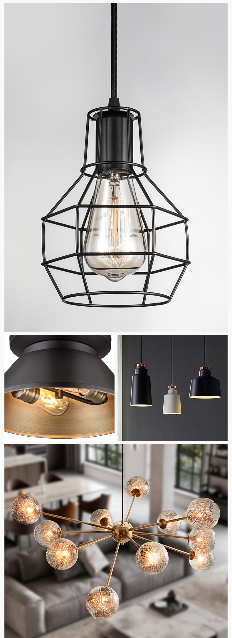 灯饰灯具产品摄影亚马逊跨境白底主图视频拍摄电商设计A+拍照服务详情11