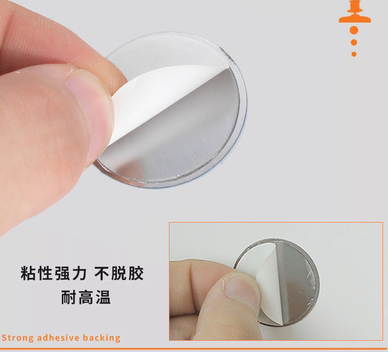 The gap of the anti-light leakage button on the side of the curtain is fixed against the wall. The magnetic buckle for fixing the bathroom shower curtain is a magic tool. Magnetic buckle pic 7