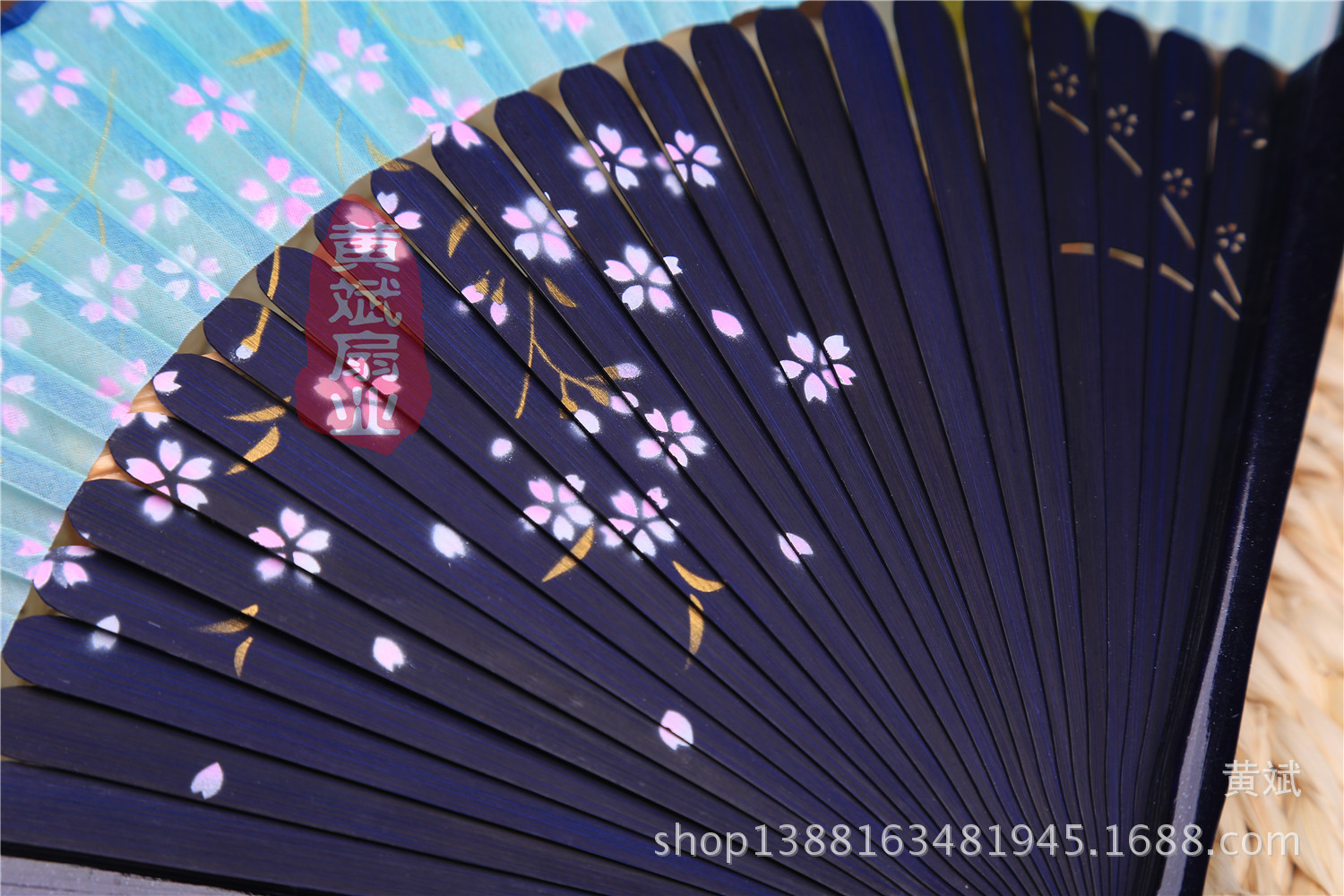 爆款畅销樱花扇 喷绘折扇 烤漆扇 女士精品折扇 日本扇 批发详情16