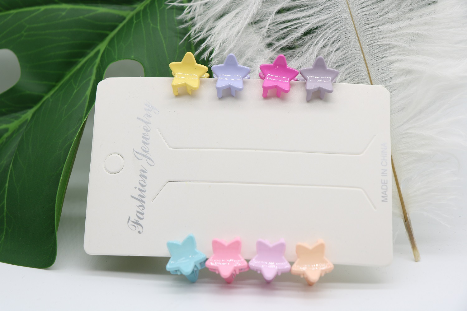 韩版可爱迷你星星小抓夹儿童卡通发卡糖果色碎发侧边刘海夹发夹详情2