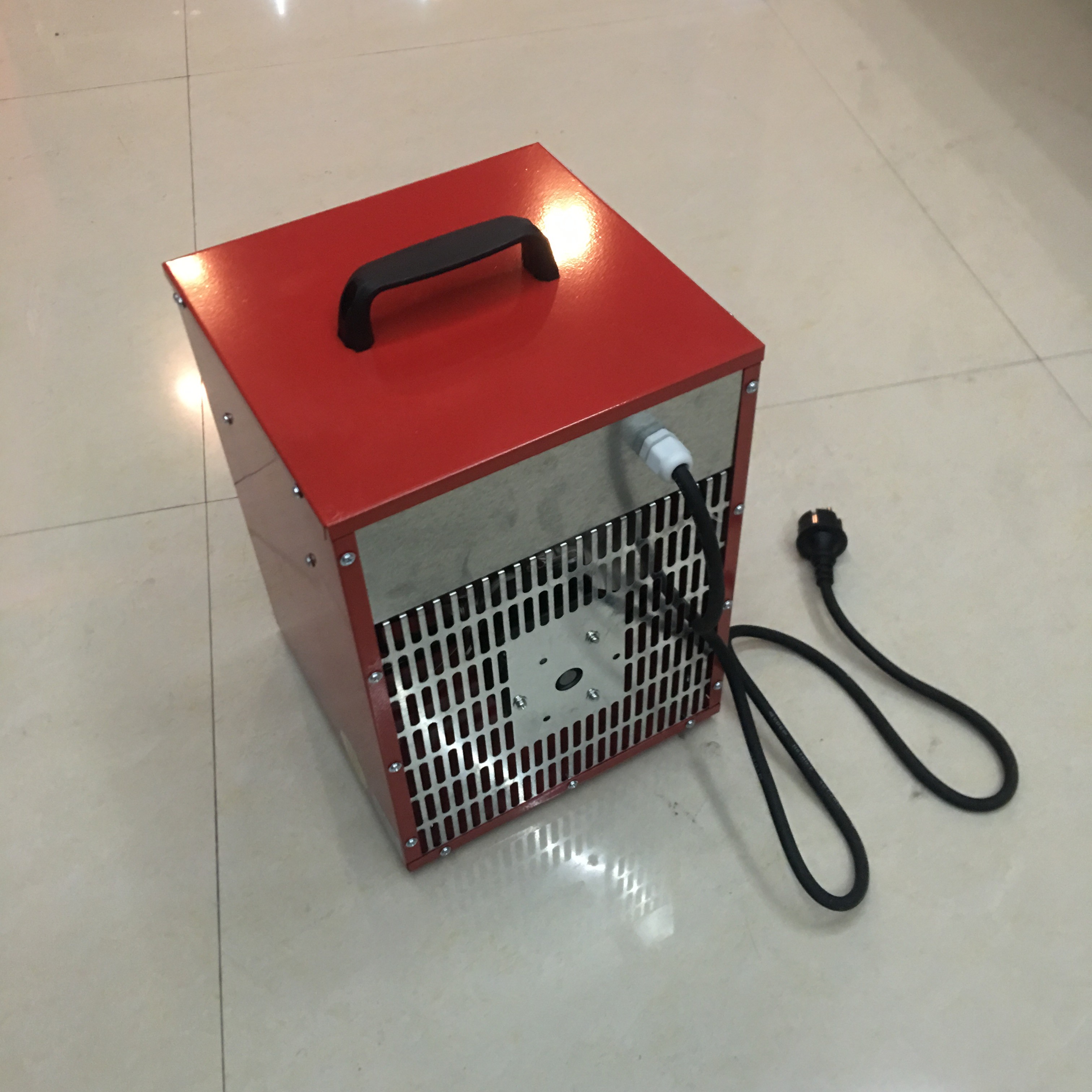 3KW220V工业暖风机 方型电暖风机 保温设备取暖器热风机 暖风炉详情4