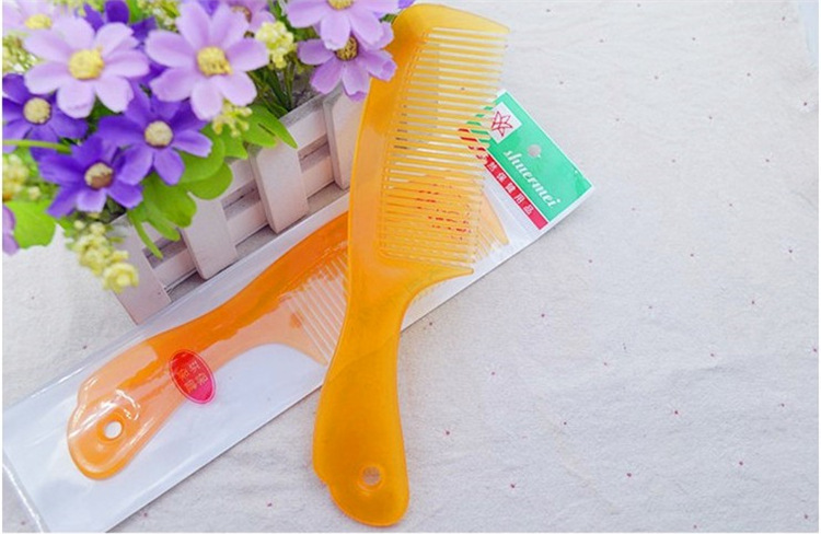 Anti-static thickened, unbreakable ox tendon comb, ox horn comb, beauty and hair care comb, anti-hair loss massage comb pic 8