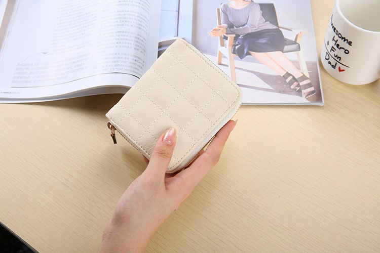 2023韩版迷你小钱 包女包短款拉链短款可爱零钱包学生绣花钱包女详情10