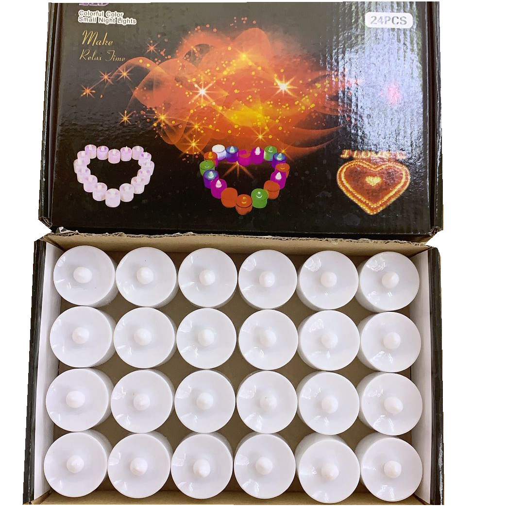 LED light round heart-shaped electronic candle creative birthday proposal decoration magic tool scene decoration confession prop Romantic candle supplies pic 8