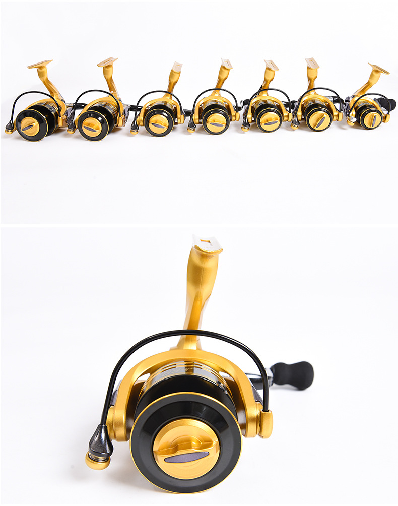 27600 LEO/ LeOU [GT Series Spinning Wheel Fishing Reel] Metal wire rocker arm gapless fishing reel and fishing gear pic 19