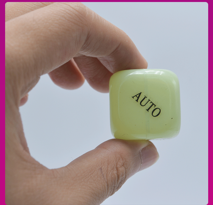 跨境Hen Party 酒吧KTV道具 情趣夜光姿势骰子 夫妻调情英文骰子详情5