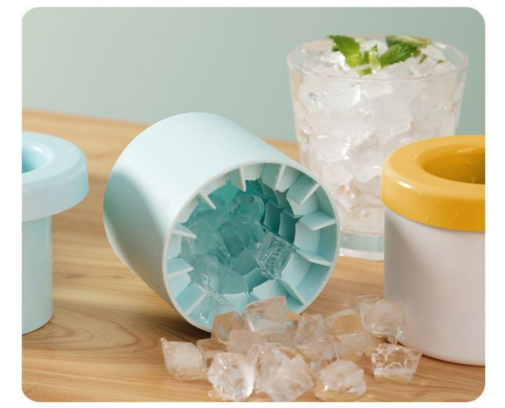 硅胶冰格制冰磨具家用DIY冰筒制冰盒冰箱冰块制冰神器带盖冰格详情1