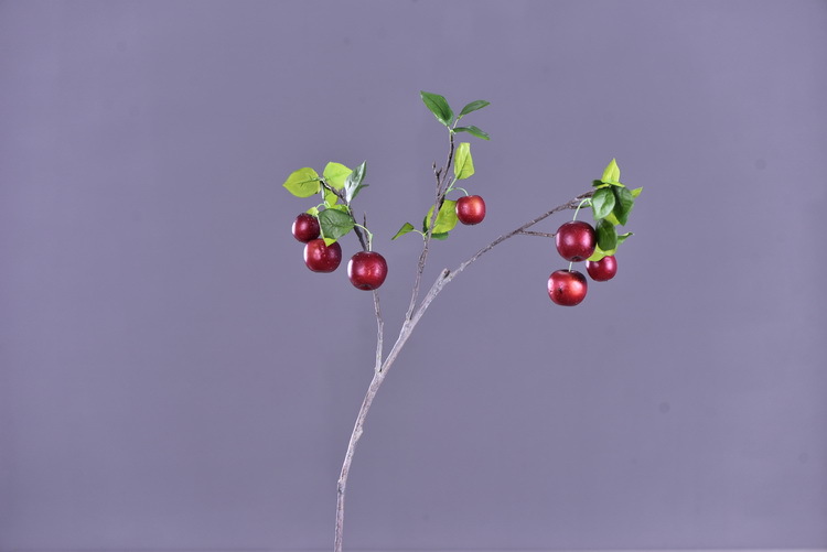 Wholesale of artificial apple branches, multi-leaf home decoration fruit branches, new Chinese-style New Year decoration berries from the manufacturer pic 41