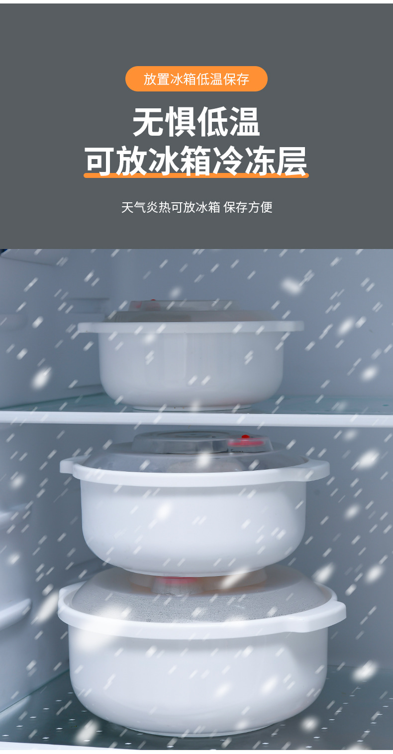 厂家批发】家用加厚塑料汤碗冬季保温菜罩白色收纳防尘多层食物罩详情7