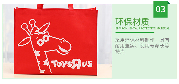 Factory wholesale foldable non-woven fabric handbags, logo printable advertising shopping promotion bags, gift non-woven fabric bags pic 16