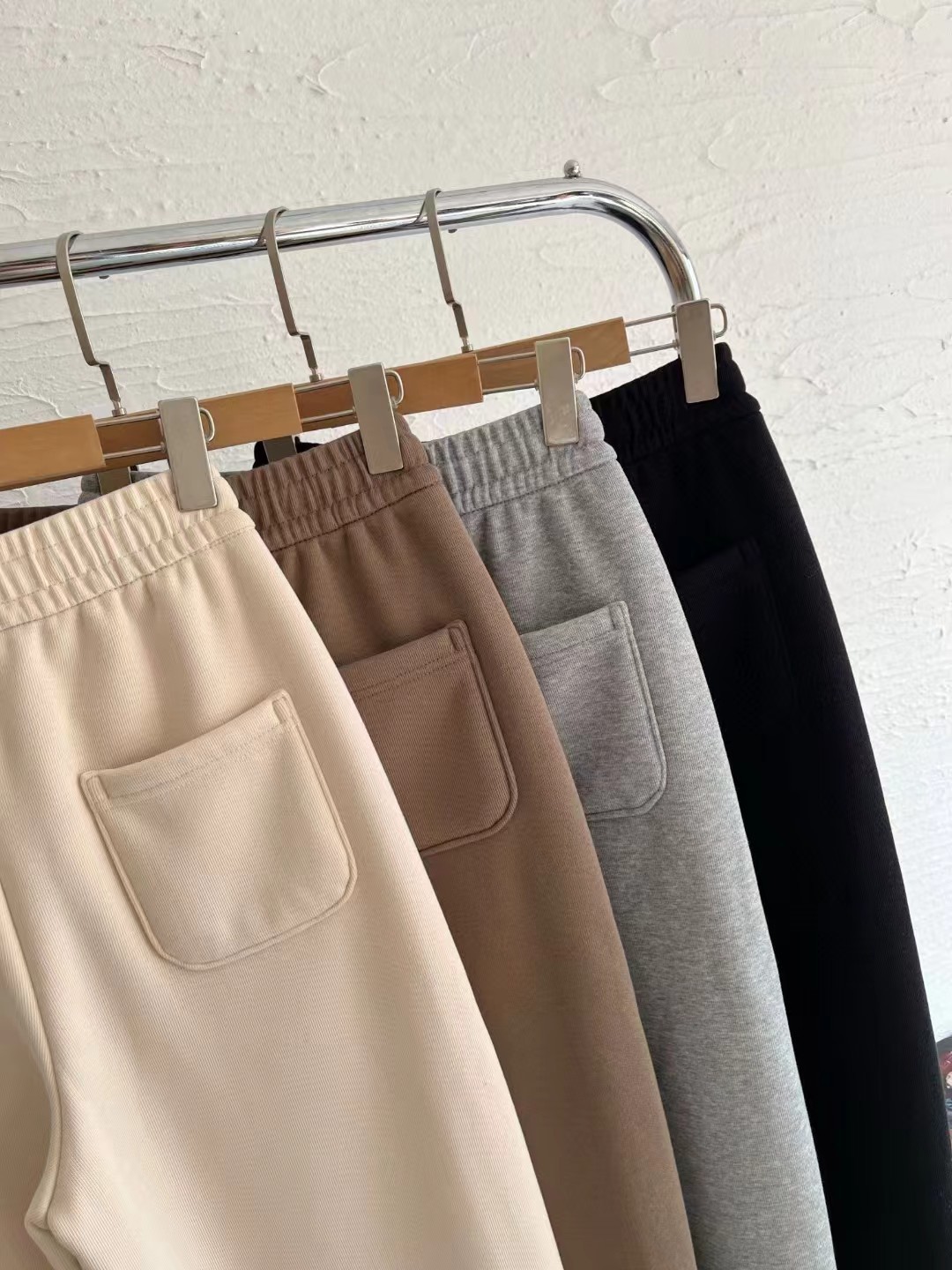 女装韩系高品质加厚高腰镰刀裤 显瘦百搭山本阔腿香蕉裤 代发详情12