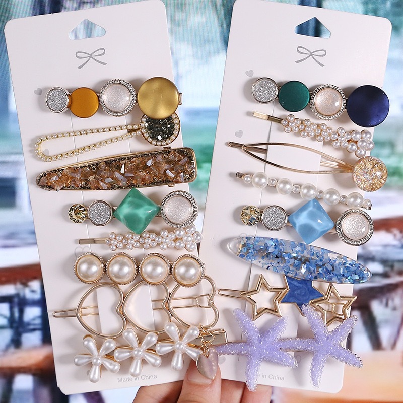 高级感发夹韩国网红ins简约侧边前额发卡一字夹少女刘海夹子头饰详情1