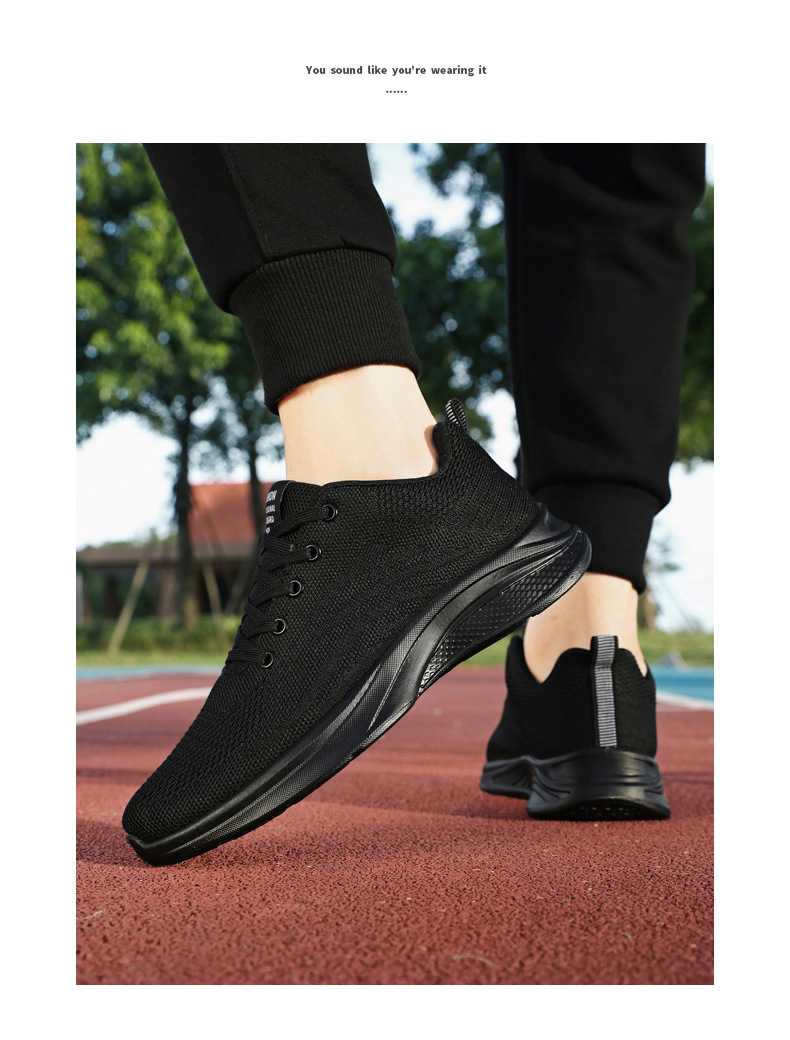 鞋子男2024新款外贸跨境temu系带跑步鞋轻便潮流百搭休闲运动鞋男详情17