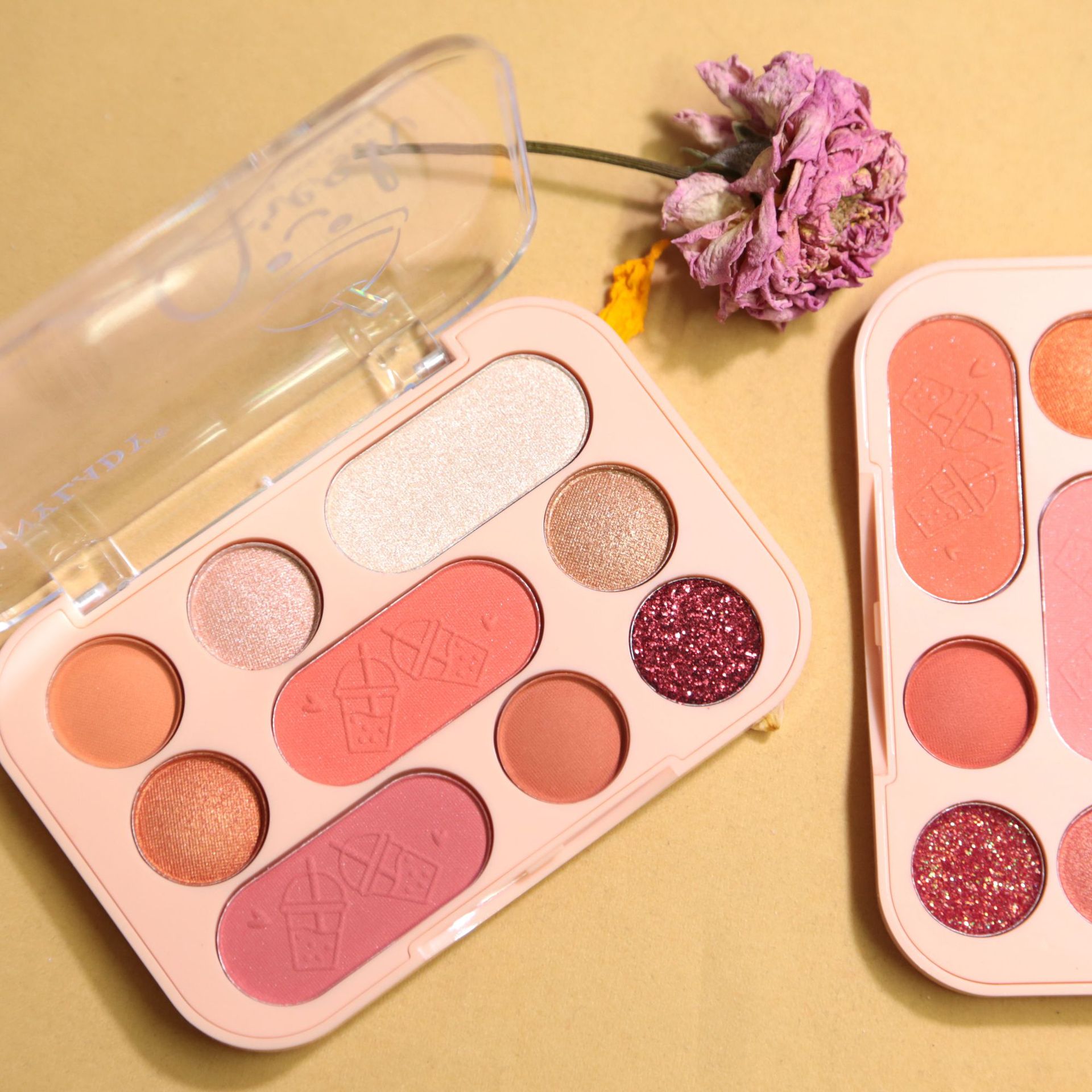 ANYLADY工厂批发化妆品腮红哑光眼影一体便携套装脸部化妆品详情10