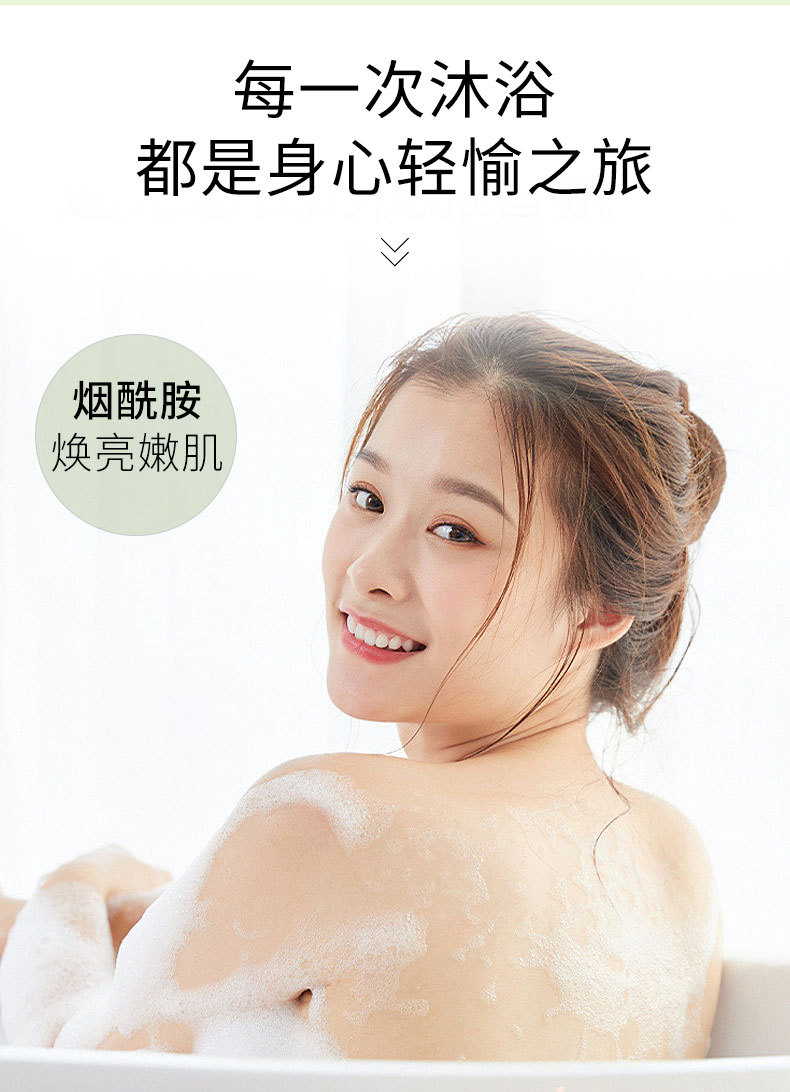 Shiji Xinfu Cherry Blossom Petal Body Wash cleanses the skin, leaves a long-lasting fragrance, moisturizes and hydrates. It is an authentic body wash for both men and women pic 3