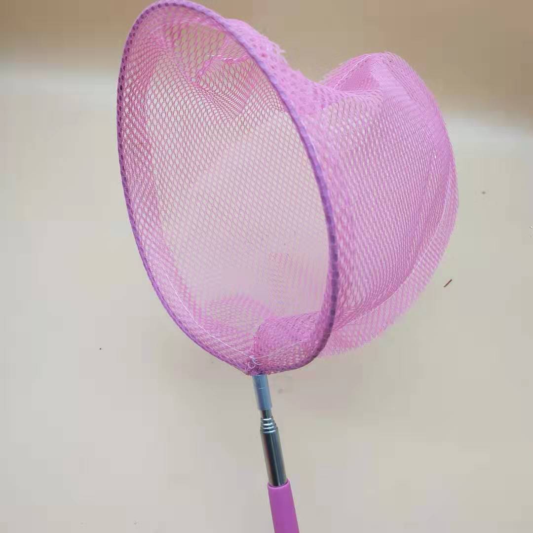 不锈钢伸缩捞渔网 儿童捕虫网蝴蝶网捞鱼网兜 伸缩网户外戏水玩具详情10