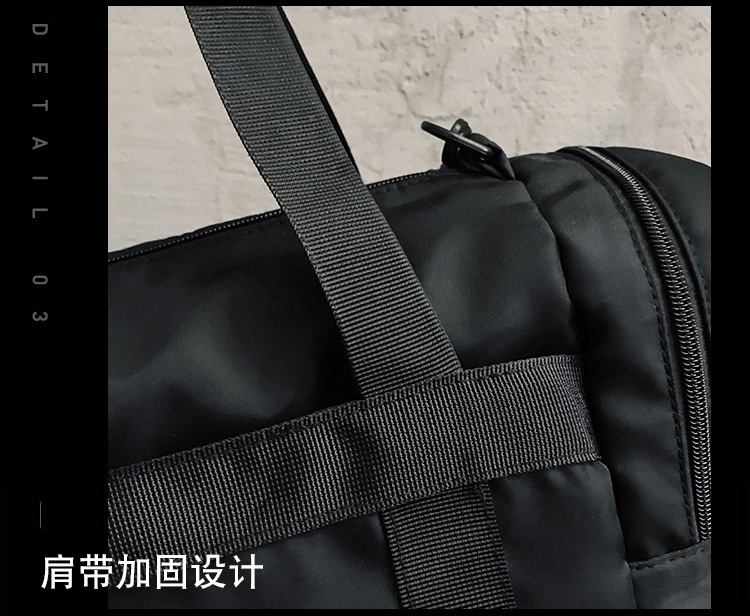 手提短途旅行包女潮牌时尚休闲斜挎包干湿分离运动大容量健身包男详情28