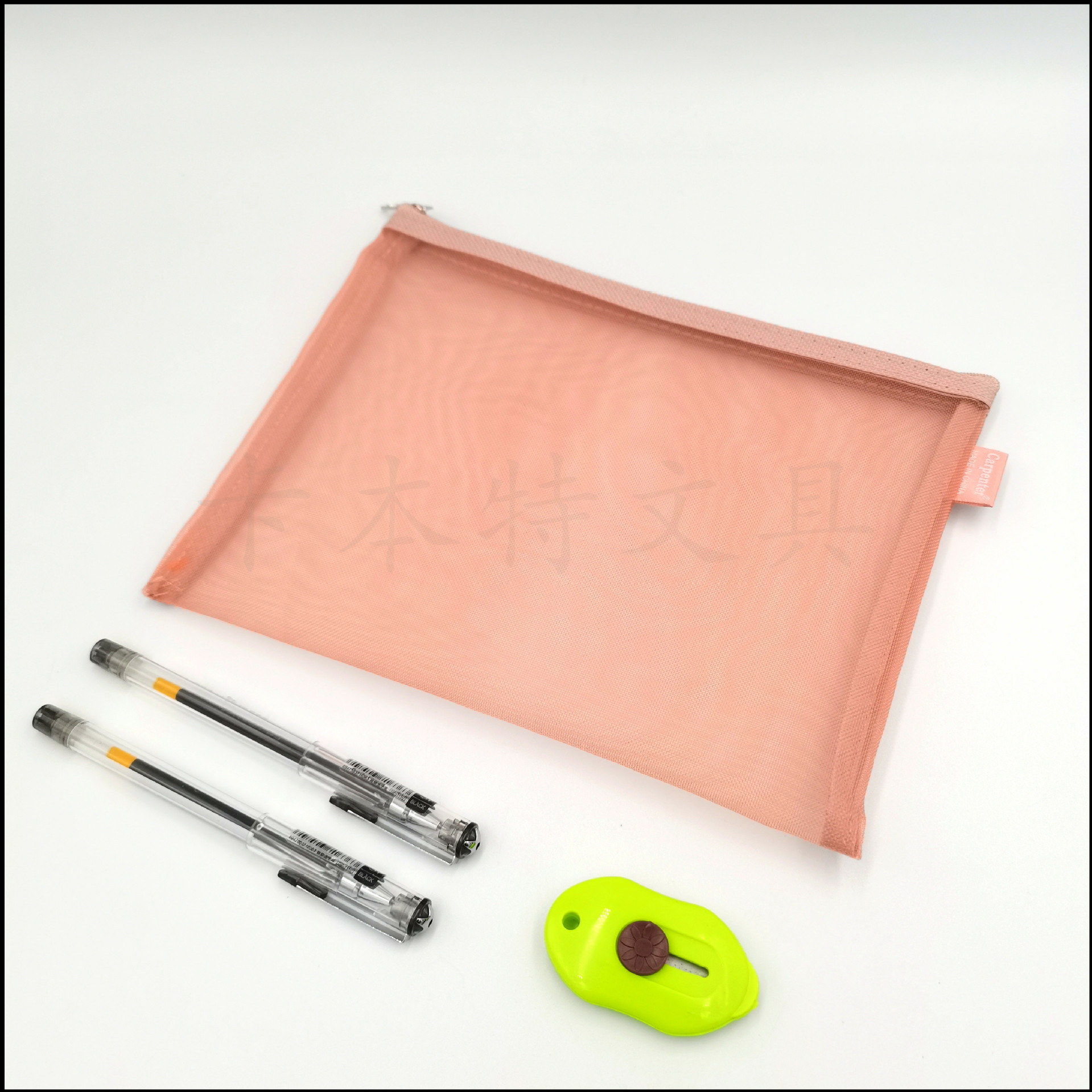 A5 zipper bags, office materials bags, net bags, file bags, factory direct sales, student test paper bags, bill storage bags pic 3