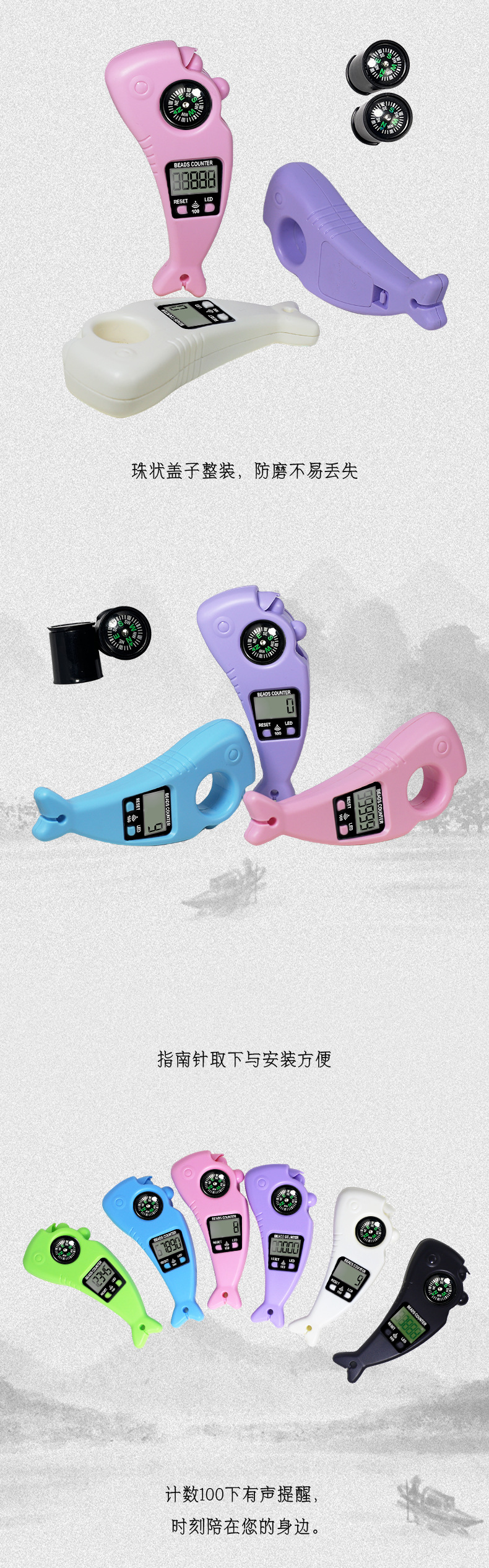 The full range sound reminder counter, LED dial counter, counter counter, count counter, count counter, color pic 3