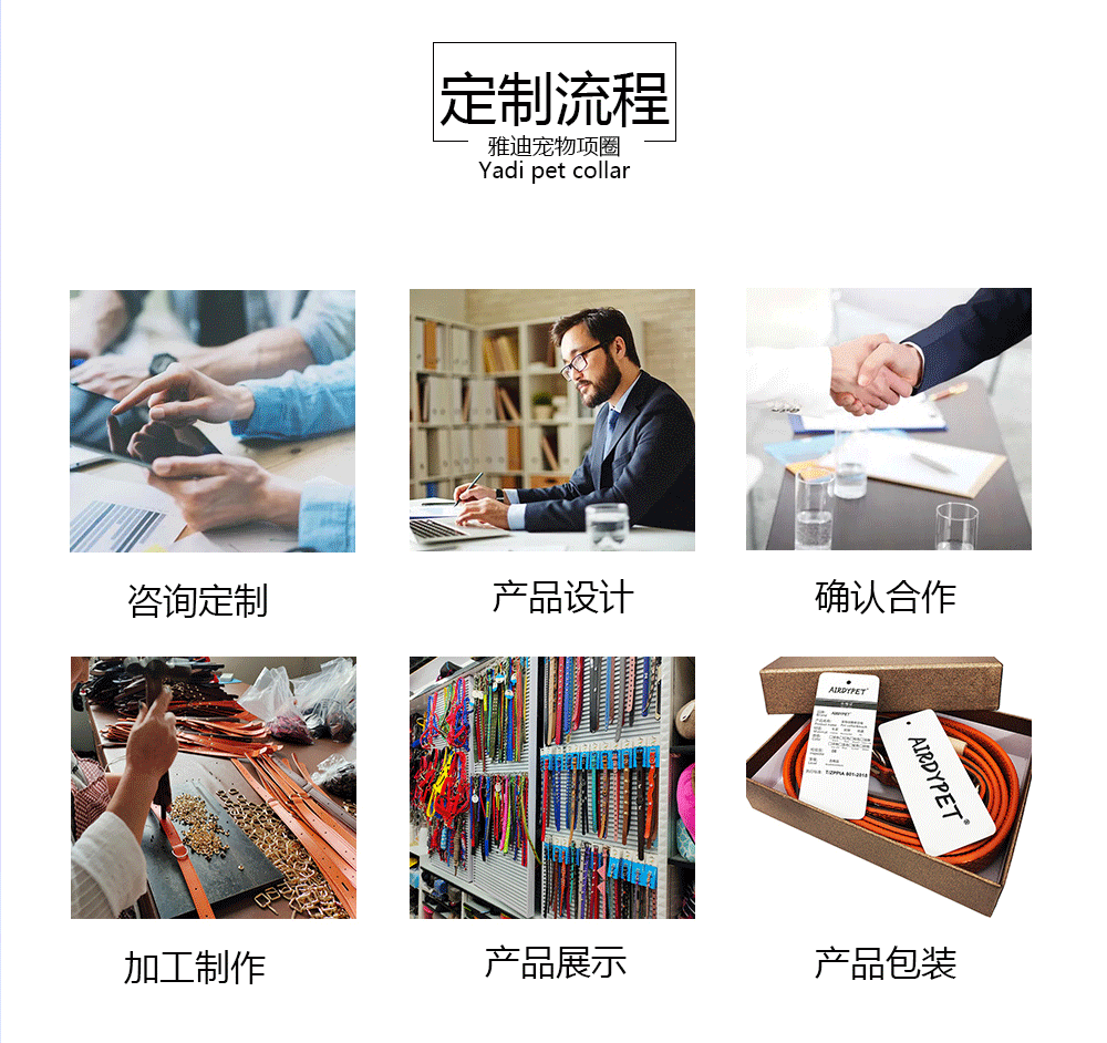 Wholesale in stock with stable supply of two-layer leather dog collars, three-color pet dog neck covers, tactical collars and pet supplies pic 10