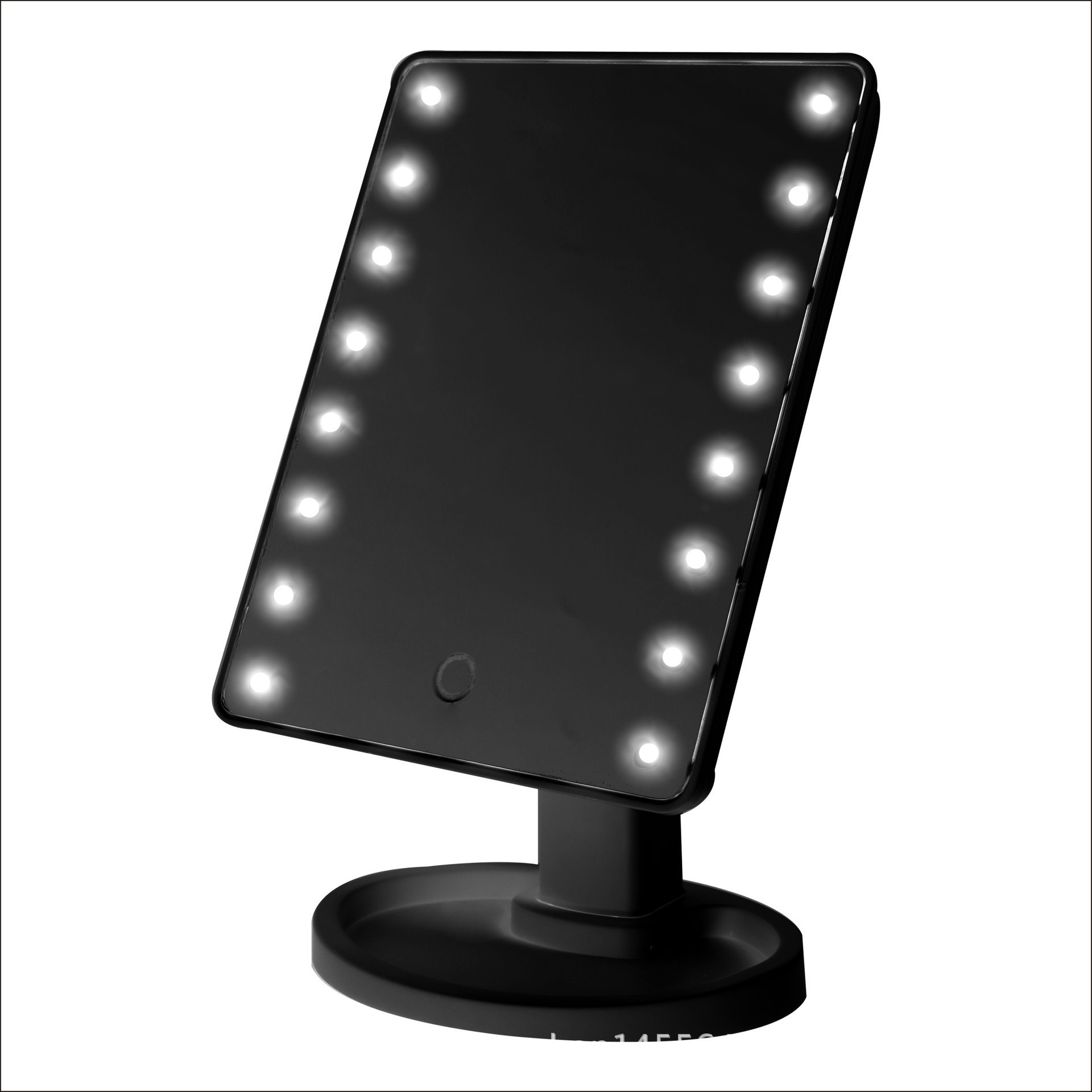 360-degree rotating dressing mirror, LED storage, makeup mirror, touch sensor, 16 lights, 22 lights, makeup mirror table style pic 6