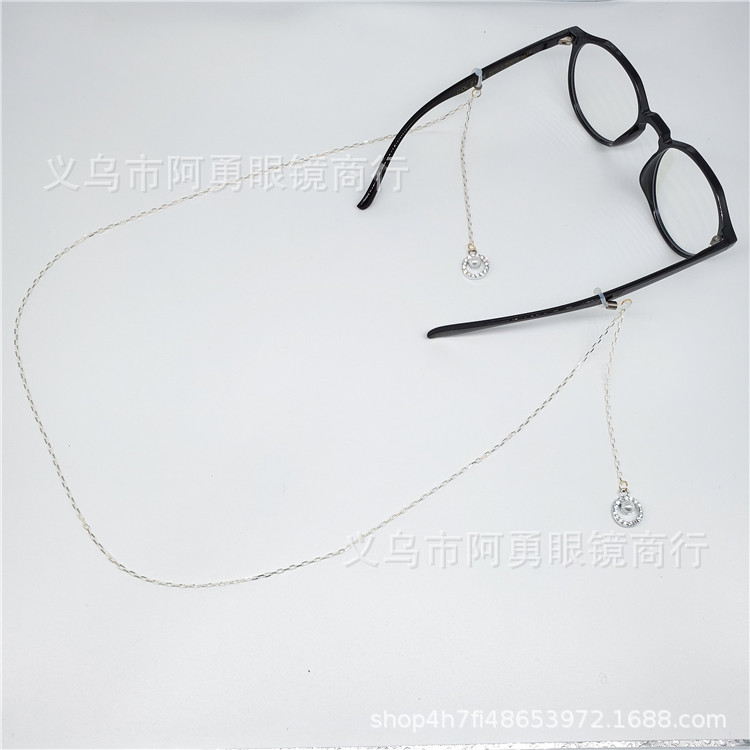 厂家直销 眼镜绳 双吊眼镜链网红眼镜链爆款眼镜绳女士韩风眼镜链详情7
