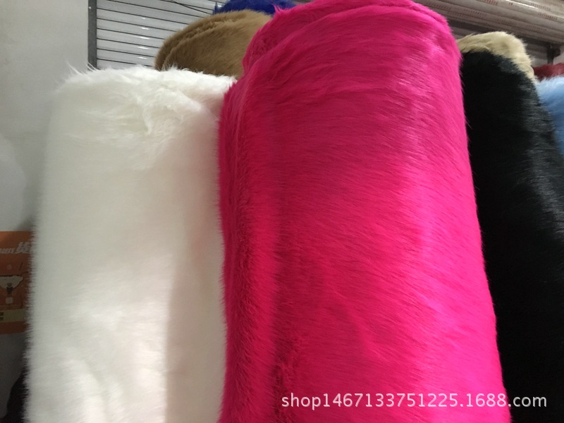 Fox fur artificial fur clothing, fashion fur, fur collar, pom-pom fabric toys, headwear, hair accessories, fox fur fabric pic 5