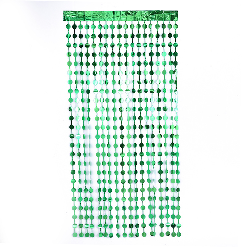 1*2M bright polka dot rain silk curtain, party event decoration, tassel ribbons, wedding and festival background decoration door curtain pic 20