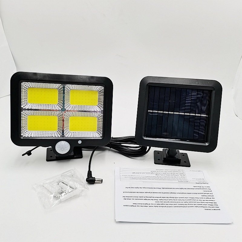 The manufacturer supplies LED split single-sided solar sensor lights for playgrounds, courtyards and houses pic 11