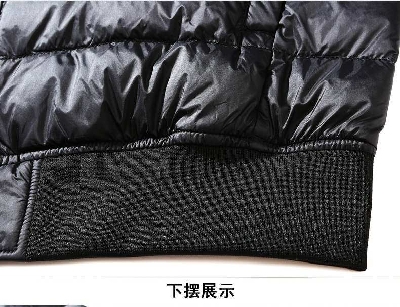 秋冬羽绒服男士轻薄款青年修身白鸭绒短款棒球领便携夹克外套男潮详情14