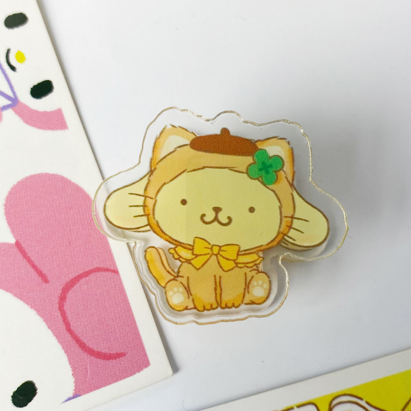 严选三丽鸥库洛米帕恰狗封口夹高颜值pp夹立牌少女学生多功能夹子详情15