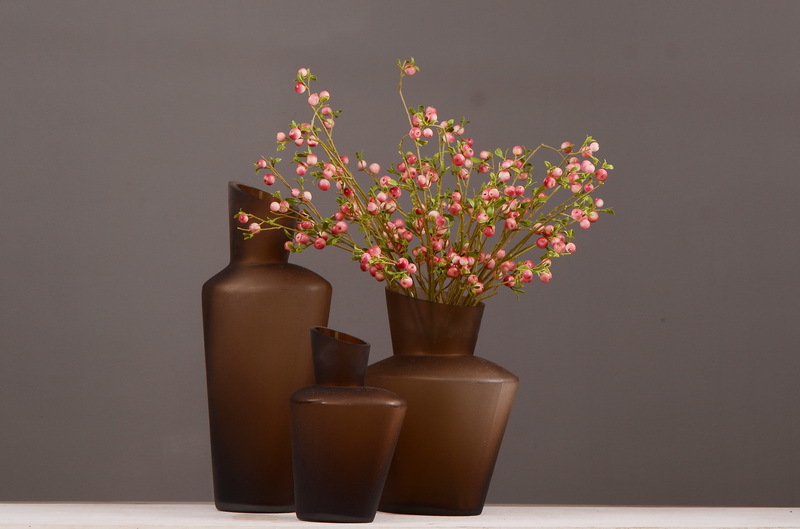 Factory direct sales of simulated small apple branches with leaves for home entrance and hotel soft decoration, as well as simulated fruit branches of the money fruit pic 22