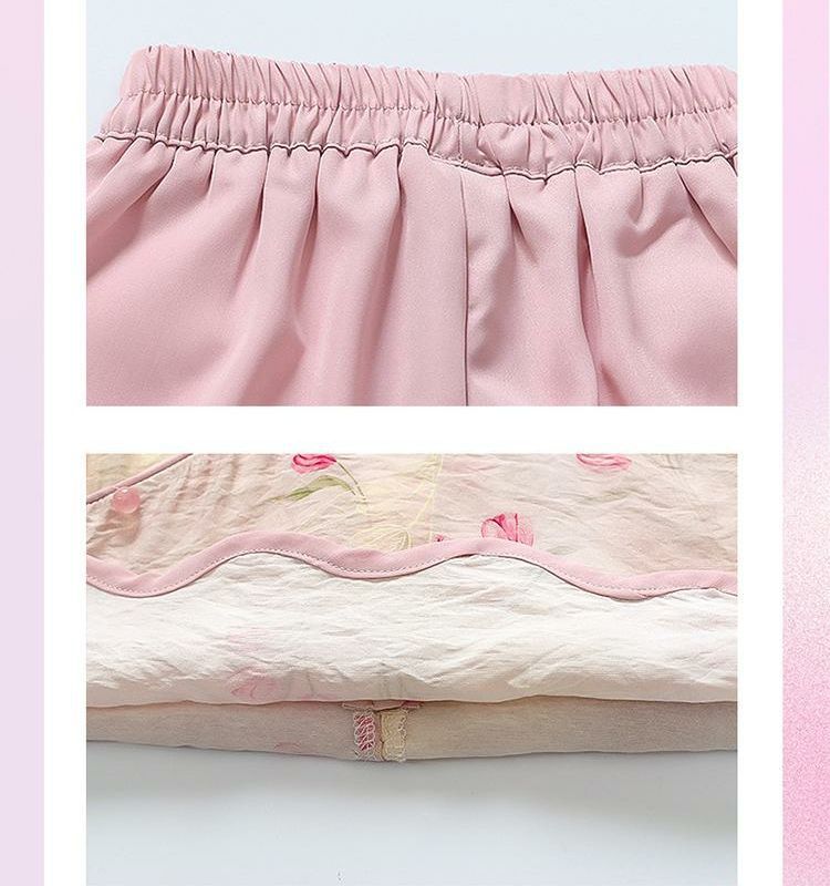 国潮女童夏季国风套装2025新款儿童薄款衣服女宝宝夏装女孩新中式汉服详情6