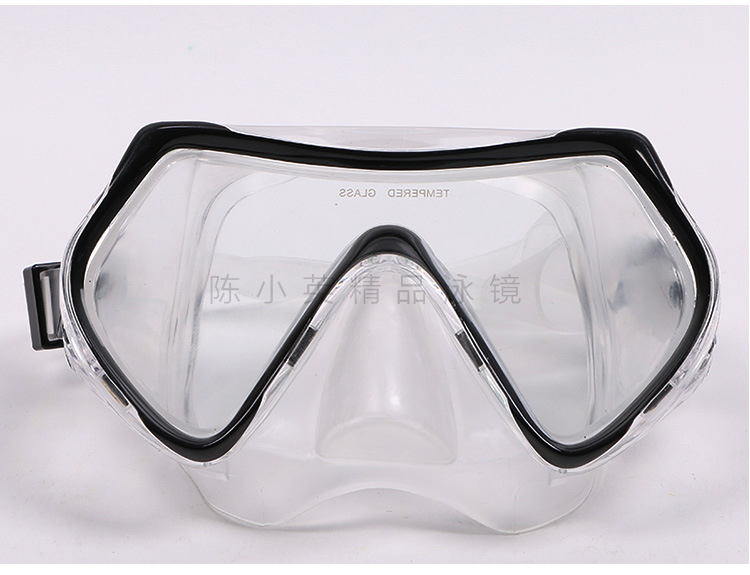 Factory direct sales of comfortable and fashionable tempered glass diving goggles, breathing tubes and two snorkeling sets for wholesale pic 4