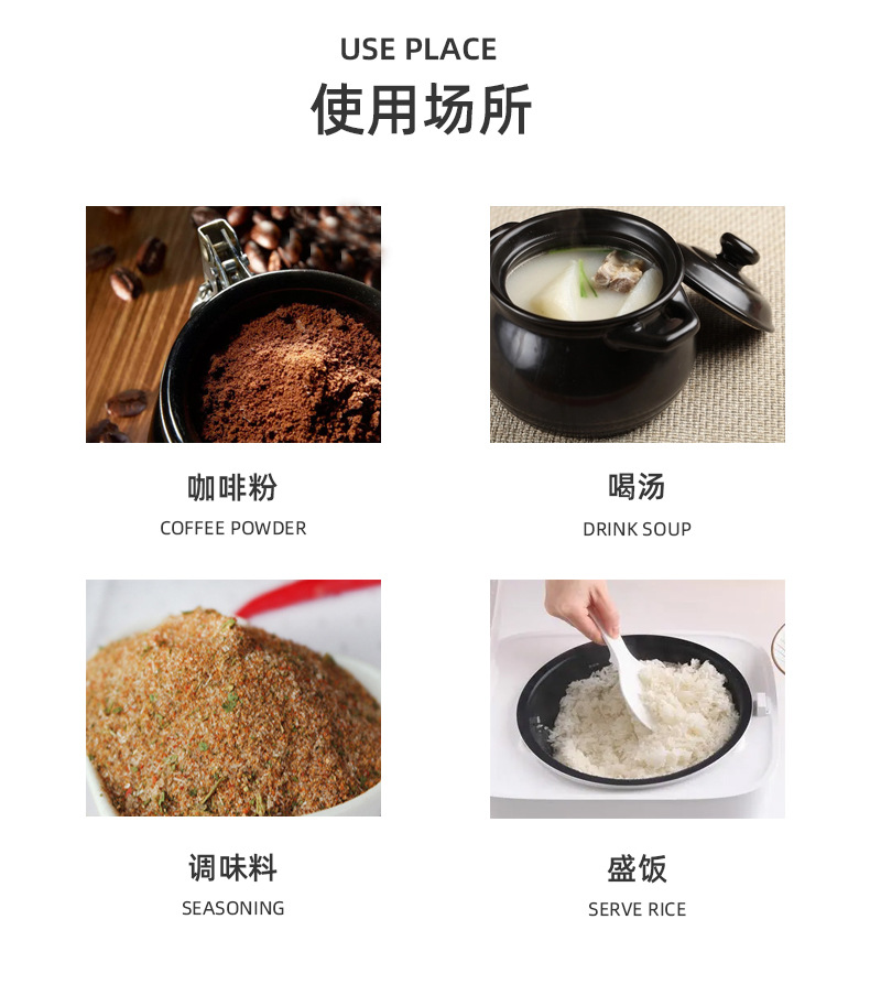 Porcelain-like spoons, household colored melamine hook spoons, porcelain-like long-handled spoons, ramen spicy hot pot spoons, commercial soup spoons and spoons pic 3