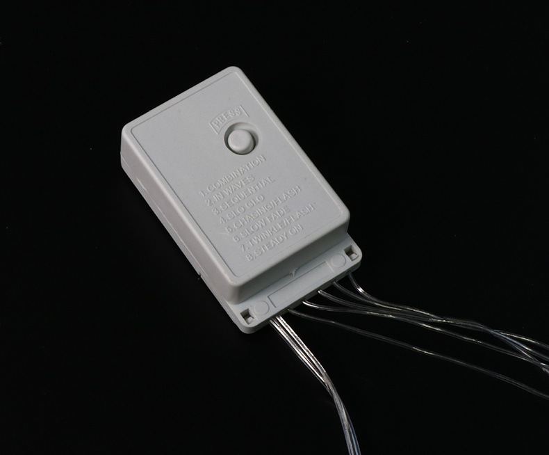 LED灯串户外庭院满天星防水彩灯圣诞婚庆串灯节日露营氛围灯详情5