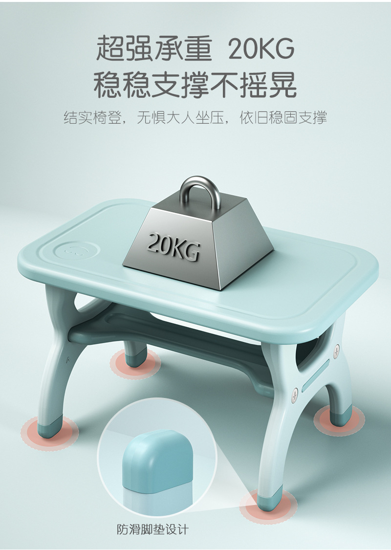 儿童学习桌桌椅套装幼儿写字桌家用塑料儿童椅儿童凳子幼儿园椅子详情8