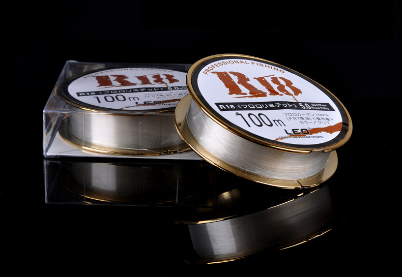 27009 LEO/ LeOU [R18 100-meter Fishing Line] Transparent imported fishing line and fish filaments wholesale pic 5