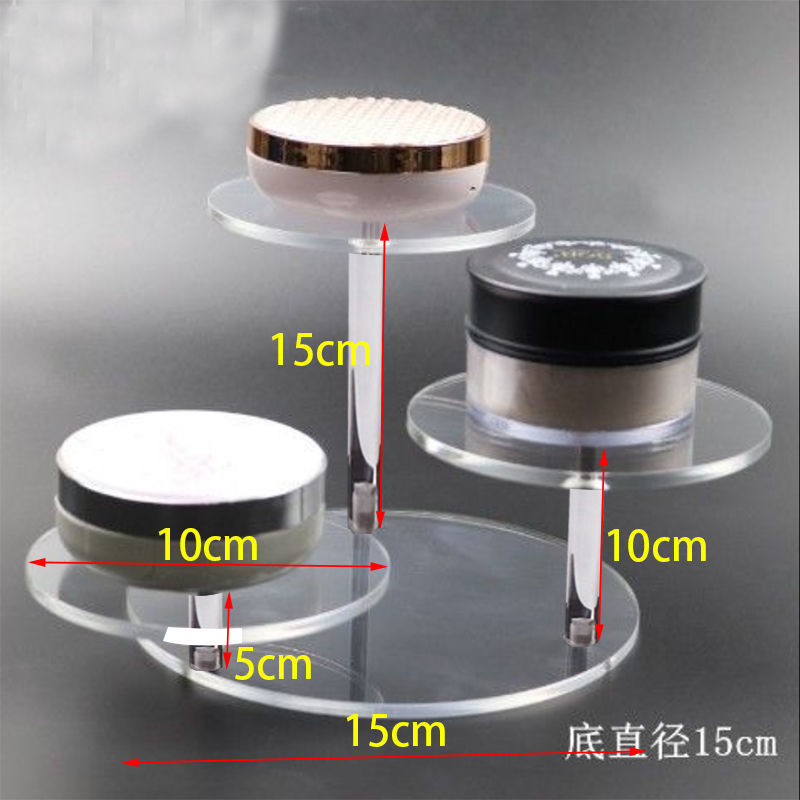 透明亚克力手办架多层方形化妆品香水公仔古玩展示首饰摆件展架详情15